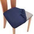thumbnail image 3 of Fundas de asiento para comedor, fundas de cojines para cocina, oficina, dormitorio y sala de estar. Azul marino, 3 of 9