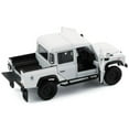 thumbnail image 1 of Camionnette Land Rover Defender 110 Blanche avec Roues Supplémentaires 1/64 Voiture Modèle Moulée sous Pression par BM Creations, 1 of 2