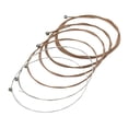 thumbnail image 1 of Conjunto de Cuerdas de Acero Inoxidable Sunnimix Repuesto para Guitarra Acústica 6 Piezas, 1 of 8
