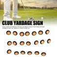 thumbnail image 3 of Golf Club Distance Markers, 20 Pack Easy Install Golf Ball Makers Reference for Golfers & Training Sessions, 3 of 7