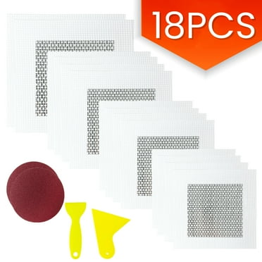 Drywall Patch Wall Patch Repair Kit Fast Dry Wall Patch Repair Kit Hole Patch Kit with Grit Sandpapers Scrapers 18PCS