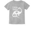 thumbnail image 1 of Tstars Girls Little Sister Clothes Gift for Little Sister Little Sister Gift Siblings Love Dinosaur Cute Little Sister Shirt Girls Toddler Infant Kids T Shirt, 1 of 6