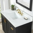 thumbnail image 5 of Gazsi 42" Wood Vanity in Black Oak with Composite Stone Top without Mirror, 5 of 14