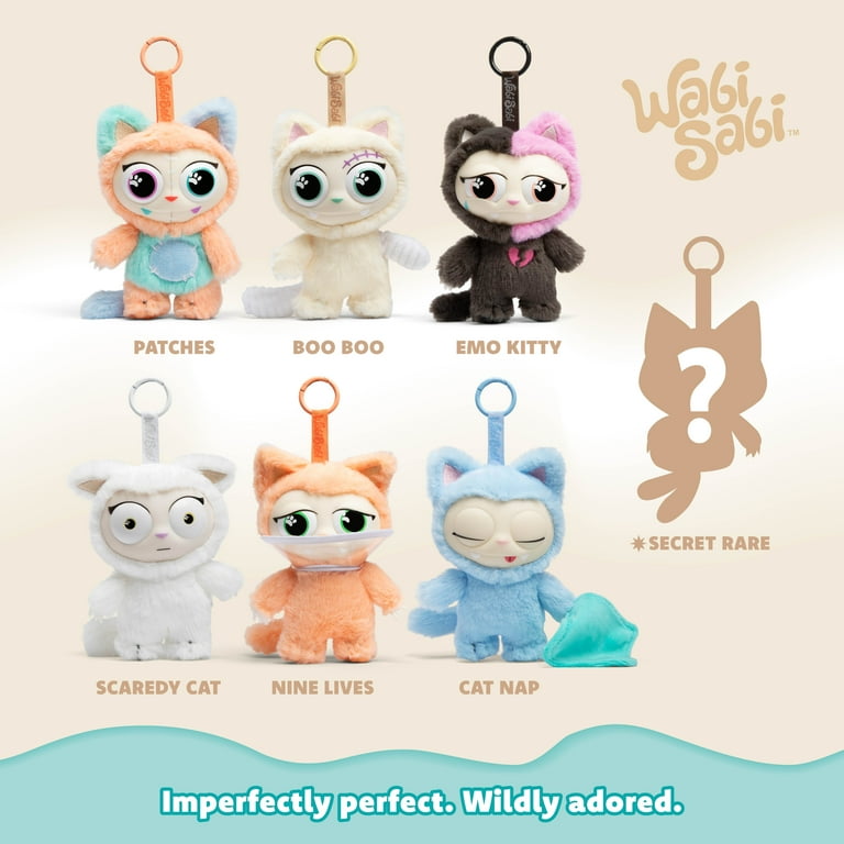 Wabi Sabi Kitty Club Mystery Plush Toys - 5in Blind Box Cat