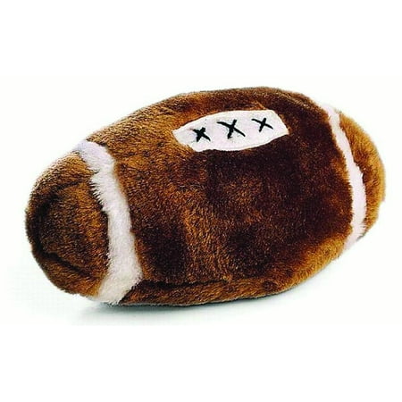 PLUSH FOOTBALL DOG TOY