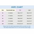 thumbnail image 3 of Clothes For Girls Baby Romper Dresses Bodysuit Outfits Baby Summer Clothes Girl Dresses 6-9 Months, 3 of 9