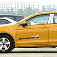 thumbnail image 2 of 2 Pcs 16In Sport Letter Body Decor Stripe Vinyl Decal Decal Sticker For Most Car, 2 of 7
