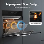 Electric Single Wall Oven 24inch Stainless Steel Built-in Electric Ovens, 2.75 Cu.ft