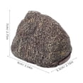 thumbnail image 4 of FUTUREORYY Key Rock for Outside Dark Brown Key Storage Decor for Garden Lovers 1Pack, 4 of 5