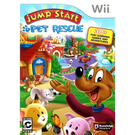Jumpstart Pet Rescue - Nintendo Wii (Best Wii Games For Preschoolers)