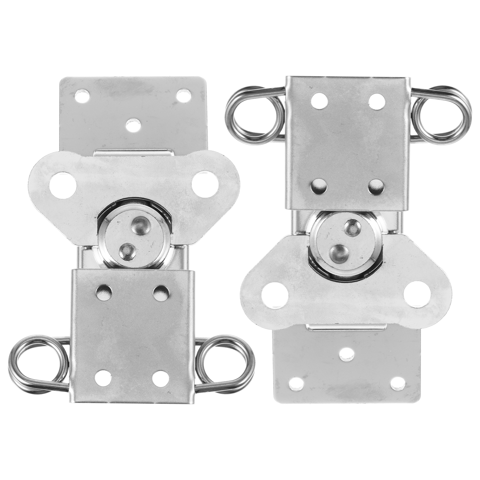 2pcs Spring Loaded Twists Latch Clamp Mount Case Box Closure Lock