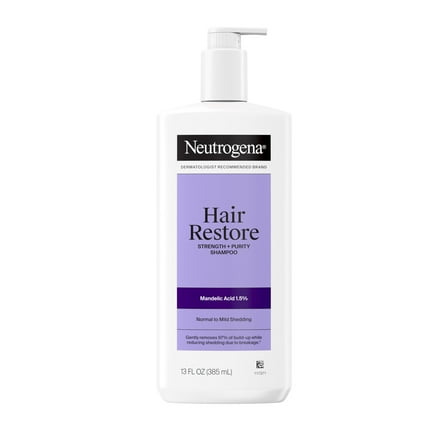 Neutrogena Hair Restore Strength   Purity Shampoo, 13 fl. oz