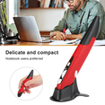 thumbnail image 2 of Ergonomic Mouse Mouse Pen Type Mouse USB Computer PC Parts Wireless 2.4G Mouse Pen Type Innovative Vertical Grey,1 * mouse 2 * OTG adapter,Grey, 2 of 6