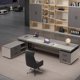 thumbnail image 3 of Designer Minimalist Office Desk L Shaped Reception Free Shipping European Computer Desks Wood Customized Escritorio Furniture My Lux Decor Round, 3 of 33