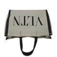 thumbnail image 5 of Pre-Owned VALENTINO GARAVANI VLNT Small Canvas Tote Bag Cream, 5 of 12