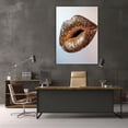 thumbnail image 5 of Mudket Framed Gold Lips Canvas Wall Art, Trendy Gold Lip Print Wall Decor for Living Room Bedroom, Ready to Hang - 12"L x 8"W, 5 of 10