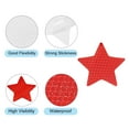 thumbnail image 4 of Uxcell Reflective Stickers, 10 Pack 2.36 x 2.36 Inch Adhesive Night Star Shape Safety Tape Reflector, Red, 4 of 5