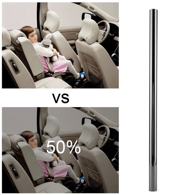 Car Window Tint Glass Film, UV Sun Film, 50x100cm, for Automobile