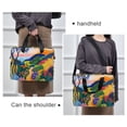 thumbnail image 6 of FORMRS 16" Laptop Bag Carrying Sleeve Case with Handle Travel Shoulder Briefcase, Art Path, 6 of 8