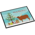 thumbnail image 1 of Ankole-Watusu Cow Christmas Doormat, 24" x 36", Multicolor, 1 of 2