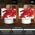 thumbnail image 3 of Cauagu Red Maple Leaf for Rectangle Acrylic Night Light - Acrylic Modern Bedside Light with LED Light Lamp Base - Decorative Night Lamp for Restaurant Bar Cafe Shop, 3 of 9