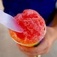 thumbnail image 5 of Retro Snow Cone Machine – Single-Serve Countertop Size – Shaved Ice Maker for Snow Cones, Slushies, & Hawaiian Ice - Includes Reusable Plastic Cup – Aqua, 5 of 7