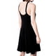 thumbnail image 3 of Sonducket Sexy Slip Dress Color sólido Spaghetti Strap Elegante con cuello en V Slim Sundress vacaciones Fiesta de cumpleaños Mujer Ropa de Vestidos L, 3 of 6