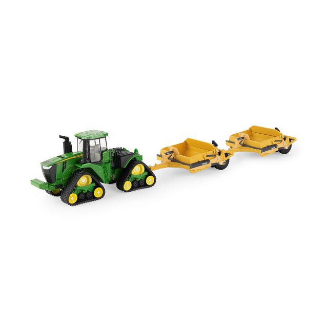 Tractor John Deere 1/64 9RX 590 con Raspador 1812DC Juguete