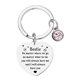 thumbnail image 1 of Regalos para novias, amigas, hermanas, colegas, compañeras de clase, llavero de acero inoxidable con letras creativas personalizadas, 1 of 5