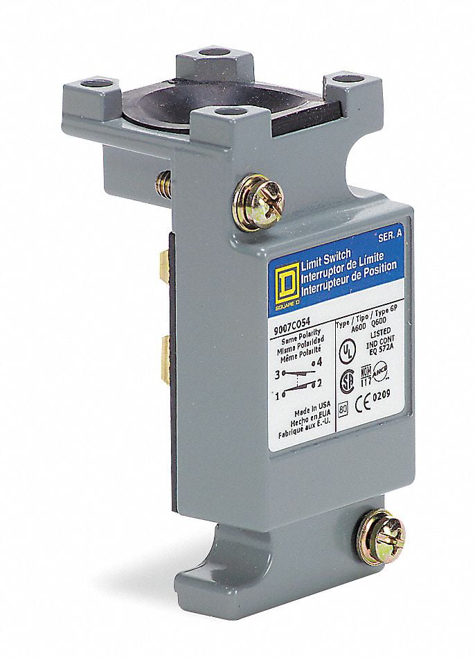 SQUARE D 9007MS10S0506 Miniature Limit Switch,Vertical