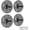 2inx4, variant on Senfot Multi Purpose Carbon Steel Wall Mount Weight Rack Combination Style 2 Pack Home Gym Fitness Storage Organizer