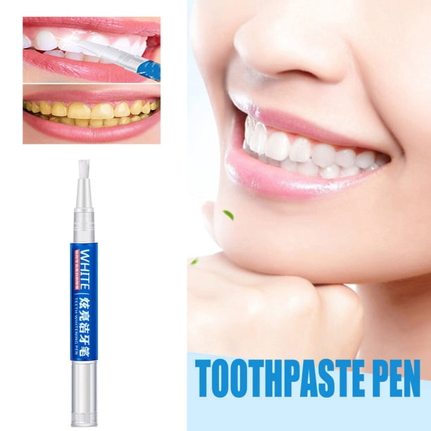 Bolígrafo blanqueador de dientes en gel, elimina rápidamente las manchas amarillas, 3 ml.