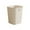 White, variant on Btomtd Lidless Household Trash Can Kitchen Bedroom Toilet Garbage Can Open Top Practical Wastebasket, Yellow
