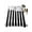 Black, variant on Black Striped Twim XL Size Flat Sheet, Wrinkleproof & Fadeproof Cooling Flat Bed Sheet Only, Modern Farmhouse Black and White Stripes Breathable Soft Bedding Top Sheets 66 x 102 Inches