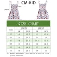 thumbnail image 6 of CM-KID Toddler Girls Independence Day Dress 4th of July Outfit American Flag Clothes US Flag Printed Sleeveless Patriotic Clothes 7T, 6 of 6