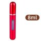 thumbnail image 1 of NADINE 5 ml / 8 ml Perfume recargable Viajar Pulverizador de perfume Frasco de pulverización Champú Contenedor cosmético Gel de ducha Crema hidratante Peluquería Dispensador de perfume Herramientas de huangjie unisex, 1 of 2