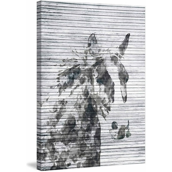 Marmont Hill "Sabino Horse" by Irena Orlov Painting Print on Wrapped Canvas