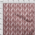 thumbnail image 3 of oneOone Rayon Brown Fabric Block Craft Projects Decor Fabric Printed By The Yard 56 Inch Wide, 3 of 5