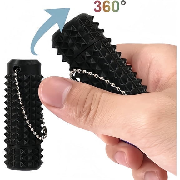 Portable Mini 360° Rotating Sensory  Relief Toy, 3D Printed Stress Relief Keychain Toy, Office Stress Relief Toy