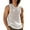 White, variant on Men's Solid Color Mesh Hooded V Neck Hollow Thin Sleeveless Loose I Vest Top