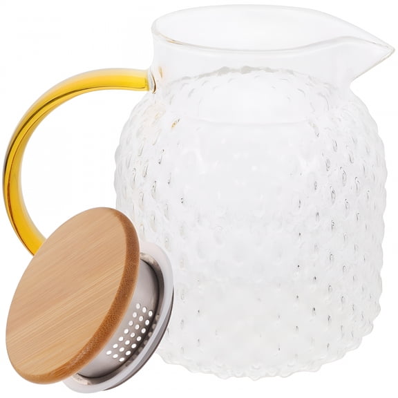 ACDANC Glass Cooler Cooling Water Pot Jug Dispenser Pitcher Gallon Tea Kettles Container