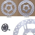 thumbnail image 3 of Electric Bicycle Disc Brake Pad 160/170MM 2.3/2.5/3mm Steel Thickened 6 Hole Disc Pads For ROTOR E-bike Brakes Parts 160MM 2.5MM, 3 of 8