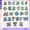 Assorted Color, variant on WEUVEB Colorful Felt Alphabet Iron-On Patches, 26 Pieces, Material for Clothes, Crafting and Decoration