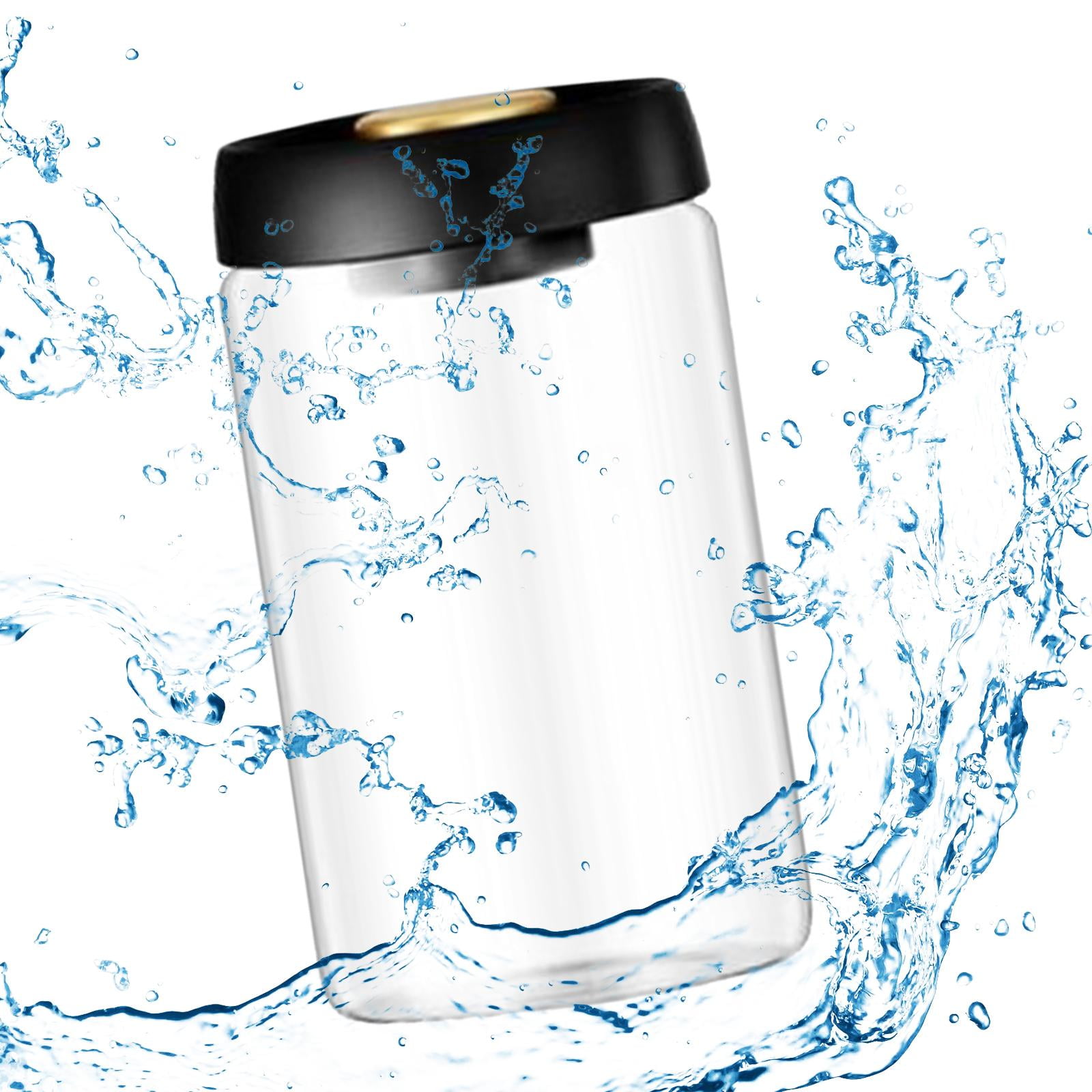 Vacuum Food Storage Jars, Transparent Glass Canisters,. Press Vacuum