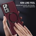 thumbnail image 5 of Magnetic Case for Samsung Galaxy Note 20 Ultra (Not Note 20) Compatible with Magsafe, Military-Grade Shockproof Case with Built-in Magnet Circle for Samsung Galaxy Note 20 Ultra, MS Claret, 5 of 18