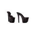 thumbnail image 1 of Ellie Shoes E-711-Heart 7" Heel Womens Sandal. 8 / Black, 1 of 5