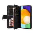 thumbnail image 4 of Compatible with Samsung Galaxy A52S 5G Wallet Case with Card Slots PU Leather Zipper Flip Folio Cover, 4 of 5