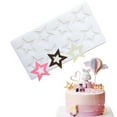 thumbnail image 7 of SPRING PARK 3D Star Heart Shape Silicone Chocolate Mould Cookie Cake Candy Muffin Pan Decors Mould, 7 of 7