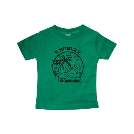 

Inktastic Summer Vacation Mode St. Pete Beach Florida Gift Baby Boy or Baby Girl T-Shirt