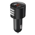 thumbnail image 1 of 3.4A Adaptador Cargador Reproductor FM USB Transmisor MP3 Radio Bluetooth Coche Inalámbrico Coche Bluetooth MP3, 1 of 8